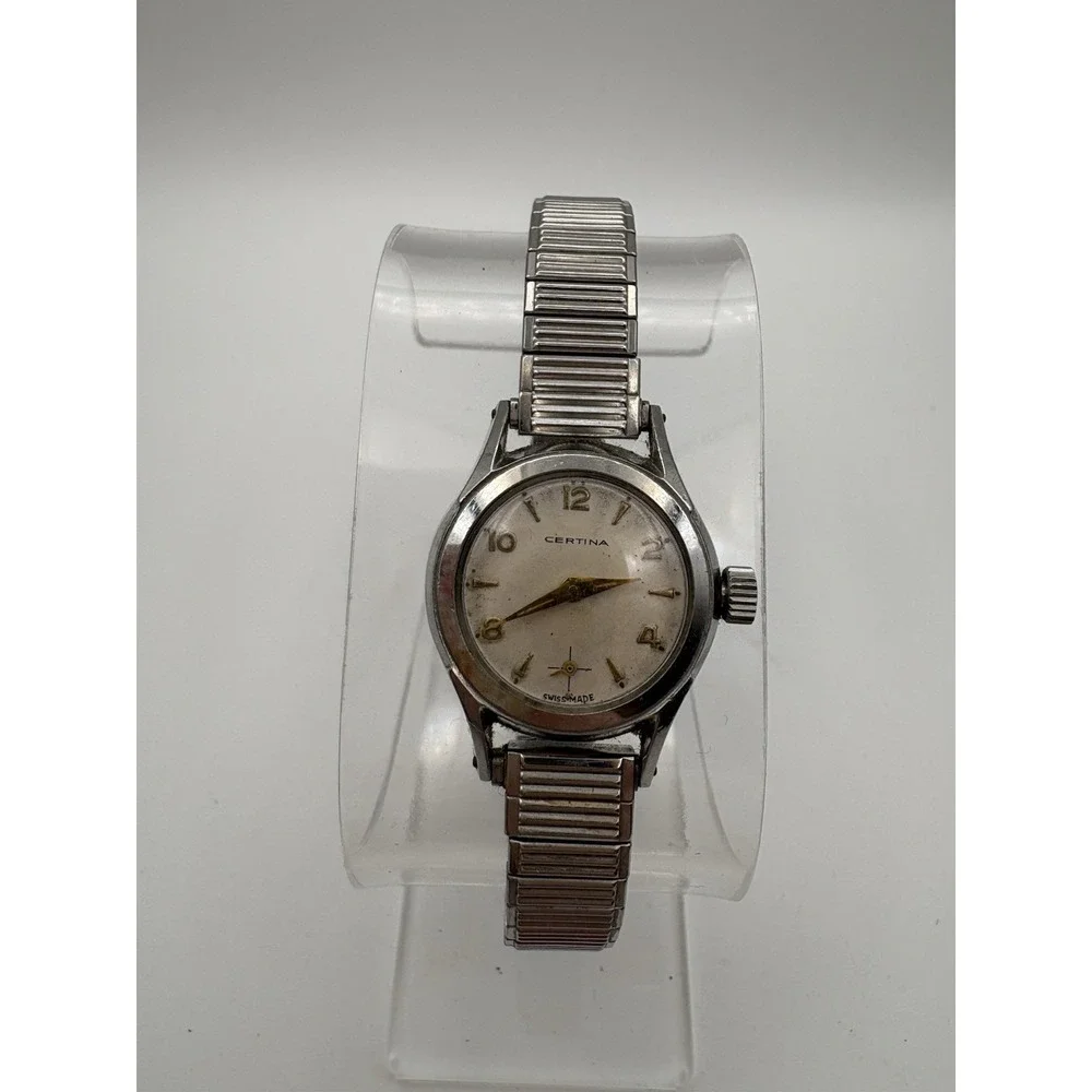 Vintage Certina Women's Watch 1958 Swiss Made Tested Manual Wind Mechanical